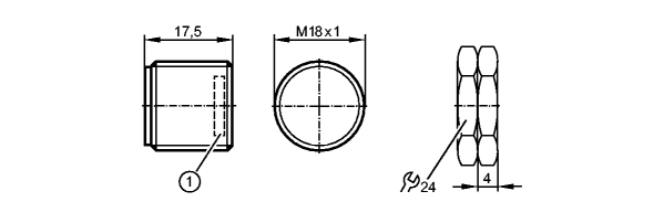 1: ID-транспондер (тип метки = активная поверхность)