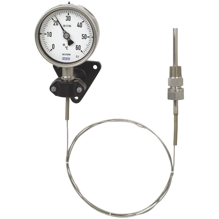 Манометрический термометр с капилляром, для поверхностного монтажа, модель F73