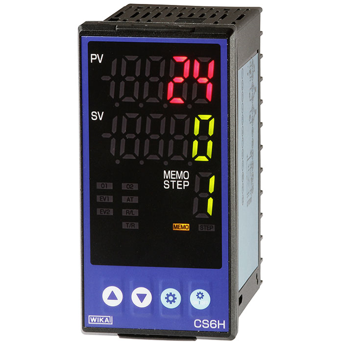 Цифровой контроллер температуры, размеры 48 x 96 x 60 мм, модель CS6H