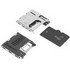 2908-05WB-MG 3M Interconnect Solutions Conn Micro SD Card HDR 8 POS 1.1mm Solder RA SMD 0.5A Box 7000103665