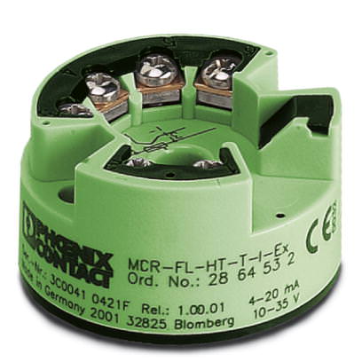 Список взрывобезопасных 2-проводных полевых устройств