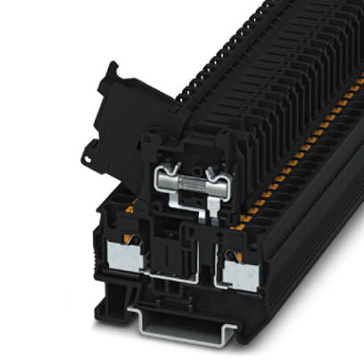 Список клемм с держателями предохранителей