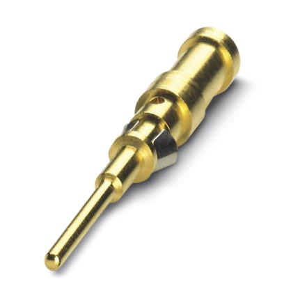 Список штекерных частей разъемов с обжимными контактами