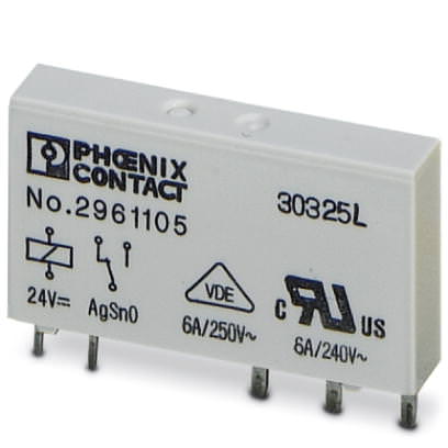 Phoenix Contact. Одиночное реле - REL-MR- 12DC/21 - 2961150