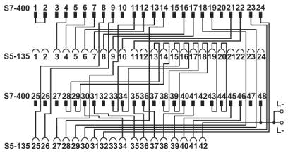 Схема подключения FLKM S135-465-4UA/T/S400