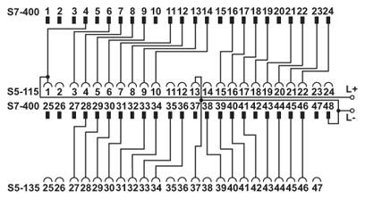 Схема подключения FLKM S115-465-7LA/UI/S400