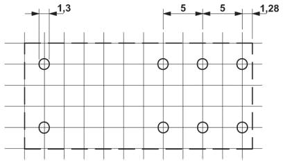 a = шаг 2,5 мм