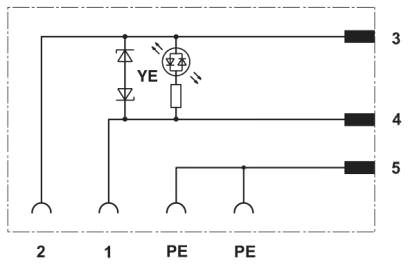 Схема расположения контактов адаптера штекера для электромагнитного клапана