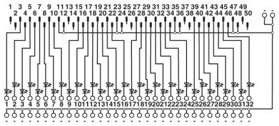 Схема подключения FLKM 50/32M/IN/LA/DV