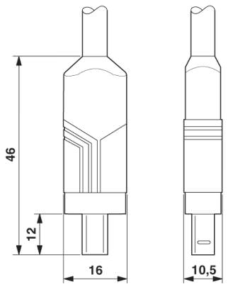 Соединитель USB, тип В, стандартный