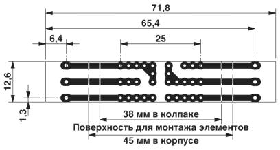 размер шага 5 мм<br/>a = размер монтажной поверхности 38 мм в крышке<br/>a = размер монтажной поверхности 45 мм в корпусе