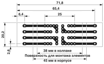 размер шага 5 мм<br/>a = размер монтажной поверхности 38 мм в крышке<br/>a = размер монтажной поверхности 45 мм в корпусе