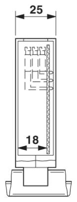 UEGM 25... и UEGM 27,5-SMD с 1 печатной платой, с 6 или 12 контактами (FS/FS)