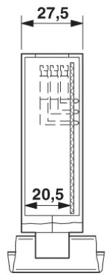 UEGM 25... и UEGM 27,5-SMD с 1 печатной платой, с 6 или 12 контактами (FS/FS)