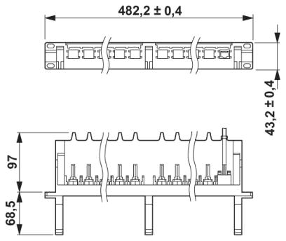 Патч-панель RJ45