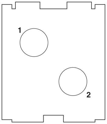Расположение контактов