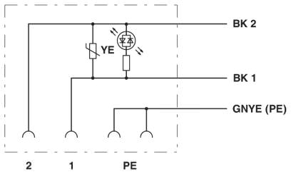 Цоколевка контактов разъема для электромагнитного клапана
