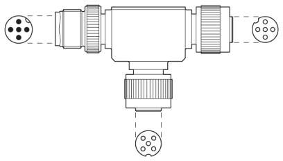Расположение контактов