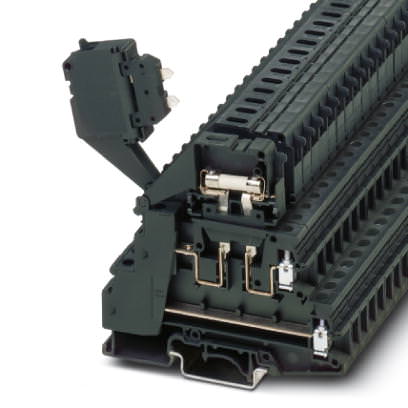 Phoenix Contact. Клеммы для установки предохранителей - TB 4-2L-HESI (5X20) I - 3246847
