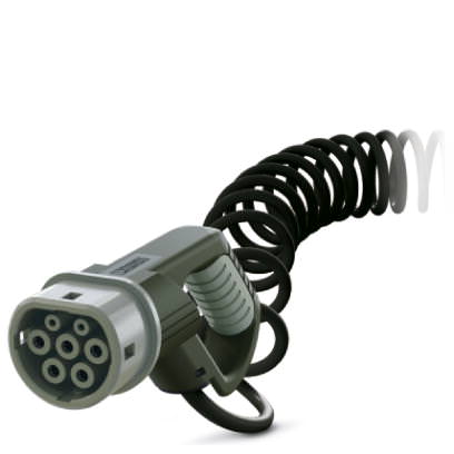 Phoenix Contact. Провод цепи заряда - EV-T2M3C-1AC20A-4,0M2,5EHBK00 - 1405195