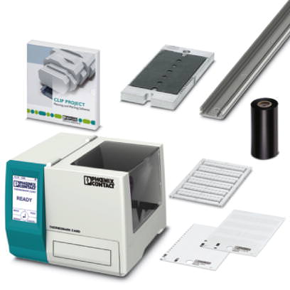 Phoenix Contact. Основной комплект, принтер для печати на картах - THERMOMARK CARD KIT-GH - 5146770