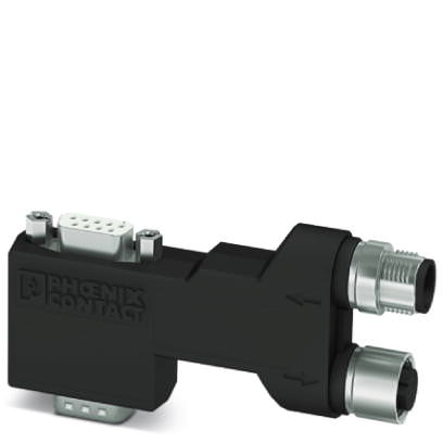 Phoenix Contact. Шинный штекер D-SUB - SUBCON-PLUS-PROFIB/90X/PG/M12 - 2902728