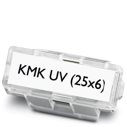 Phoenix Contact. Держатель для маркировки кабеля - KMK UV (25X6) - 1014106
