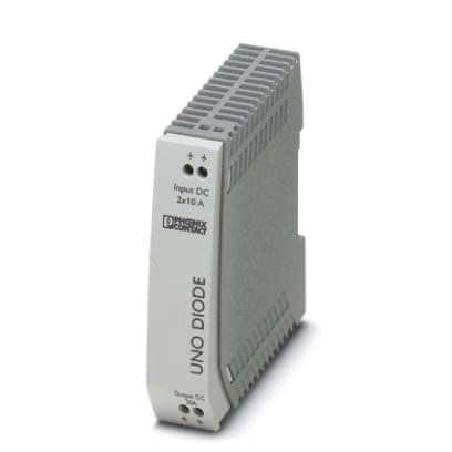 Phoenix Contact. Резервный модуль, с защитным покрытием - UNO-DIODE/5-24DC/2X10/1X20 - 2905489