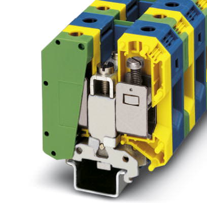Phoenix Contact. Клемма защитного провода - UKH 50-PE/N - 3009163