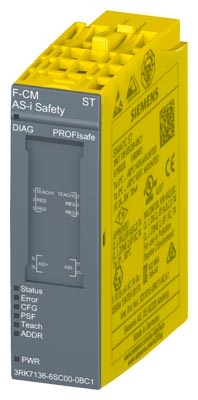Список изделий: Коммуникационный модуль безопасности F-CM AS-i Safety ST для ET 200SP