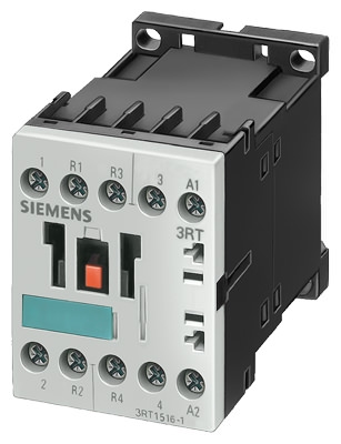 Список изделий: Контакторы 3RT15, 4-х полюсные (2З+2Р), для коммутации двигателей 4…18,5kW