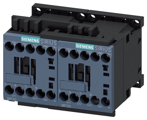 Список изделий: Реверсивные контакторные сборки SIRIUS 3RA23