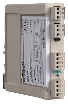 Список изделий: SITRANS TW, версия с внешним питанием для монтажа на рейку