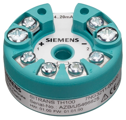 Список изделий: SITRANS TH100 для монтажа в головку сенсора