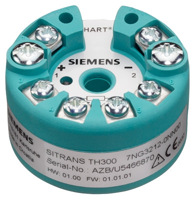 Список изделий: SITRANS TH200/TH300 для монтажа в головку сенсора