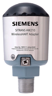 Список изделий: SITRANS AW210 WirelessHART adapter