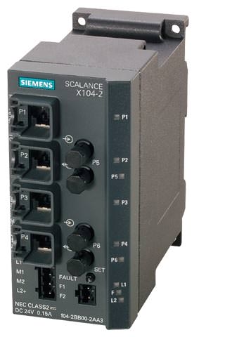 Список изделий: Неуправляемые коммутаторы SCALANCE X-100