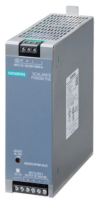 Список изделий: PoE power supplies for SCALANCE XM-400 managed