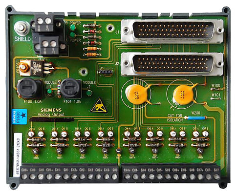 Список изделий: Терминальный модуль SIMATIC PCS 7 MTA