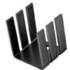 Aavid Thermalloy. Heat Sink Passive TO-220 Screw Mount Aluminum 15.6C/W Black Anodized - 504102B00000G