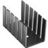Aavid Thermalloy. Heat Sink Passive TO-220 Screw Mount Aluminum 6.4C/W Black Anodized - 504222B00000G