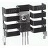 Aavid Thermalloy. Heat Sink Passive TO-220 Folded Back Mounting Tab 11C/W Black Anodized - 7019B-MT6G
