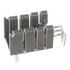 Aavid Thermalloy. Heat Sink Passive TO-220/TO-262 Horizontal Thru-Hole Aluminum 20.3C/W Black Anodized - PF435G