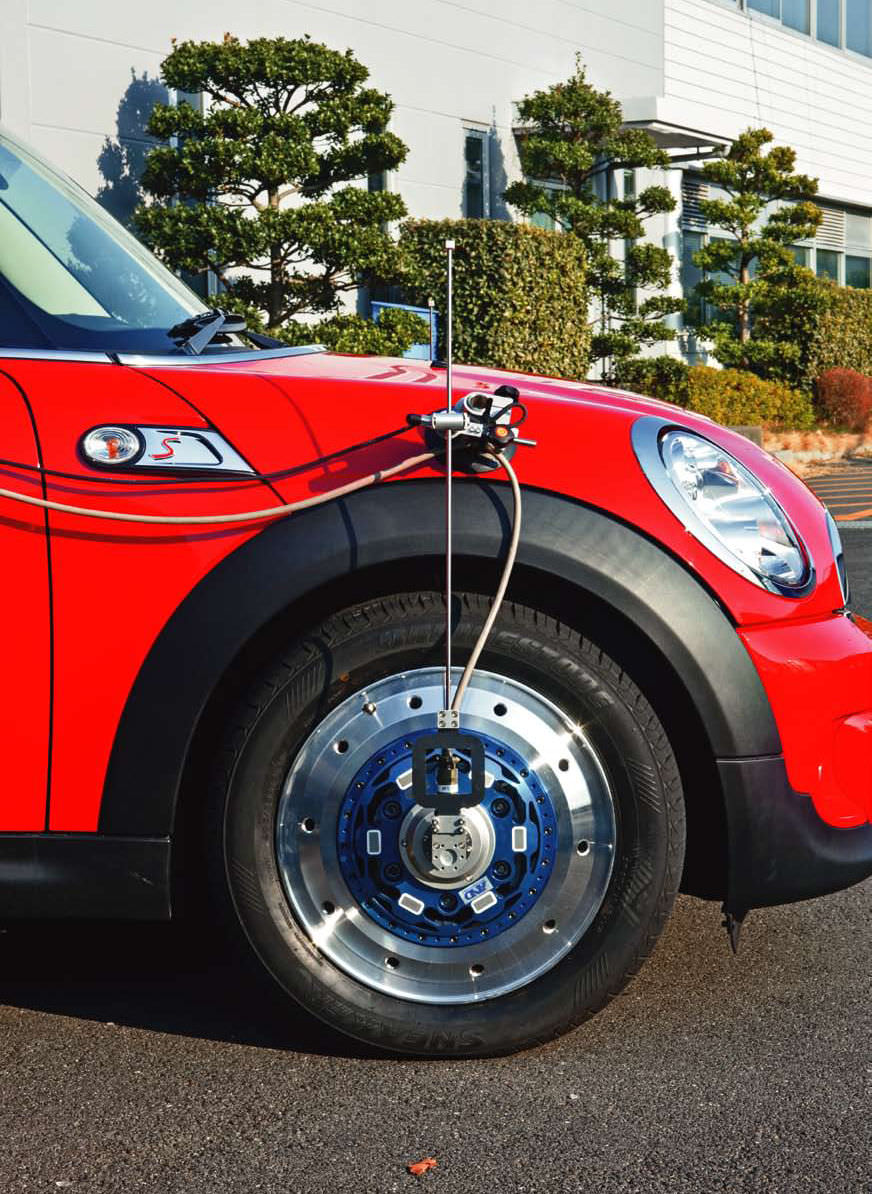 Датчик силы на колесах транспортного средства max. 24 kN, 4.5 kNm | WFS series A&D COMPANY, LIMITED