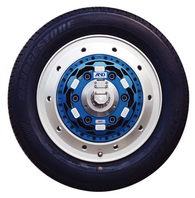 Датчик силы на колесах транспортного средства max. 24 kN, 4.5 kNm | WFS series A&D COMPANY, LIMITED