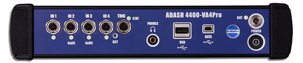 Анализатор сигнала для шума и вибраций мобильный мультипараметры A4400 - VA4Pro Adash