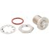 Amphenol. Conn Triax 0Hz to 300MHz 50Ohm Solder ST Panel Mount RCP Silver - 000-34450
