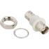 Amphenol. Conn BNC Adapter 0Hz to 4GHz 50Ohm ST Panel Mount RCP/RCP Silver - 031-4803