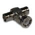 Amphenol. Conn BNC Adapter 0Hz to 4GHz 50Ohm T Style RCP/PL/RCP Gold - 112459