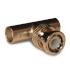 Amphenol. Conn BNC Adapter 0Hz to 4GHz 50Ohm T Style RCP/PL/RCP Gold - 112461